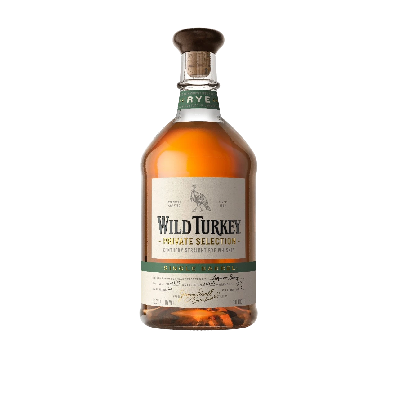 Wild Turkey Private Selection Rye, July 2025