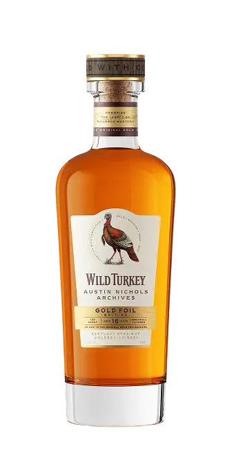WILD TURKEY AUSTIN NICHOLS ARCHIVEs, GOLD FOIL EDITION